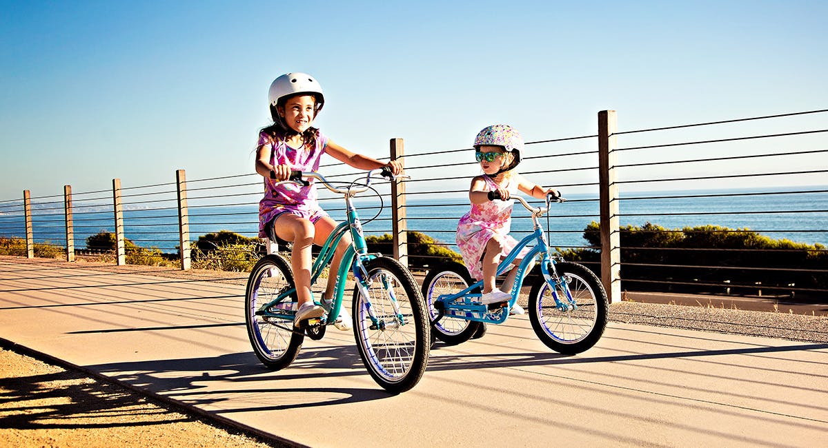 Benefícios da bicicleta na infância