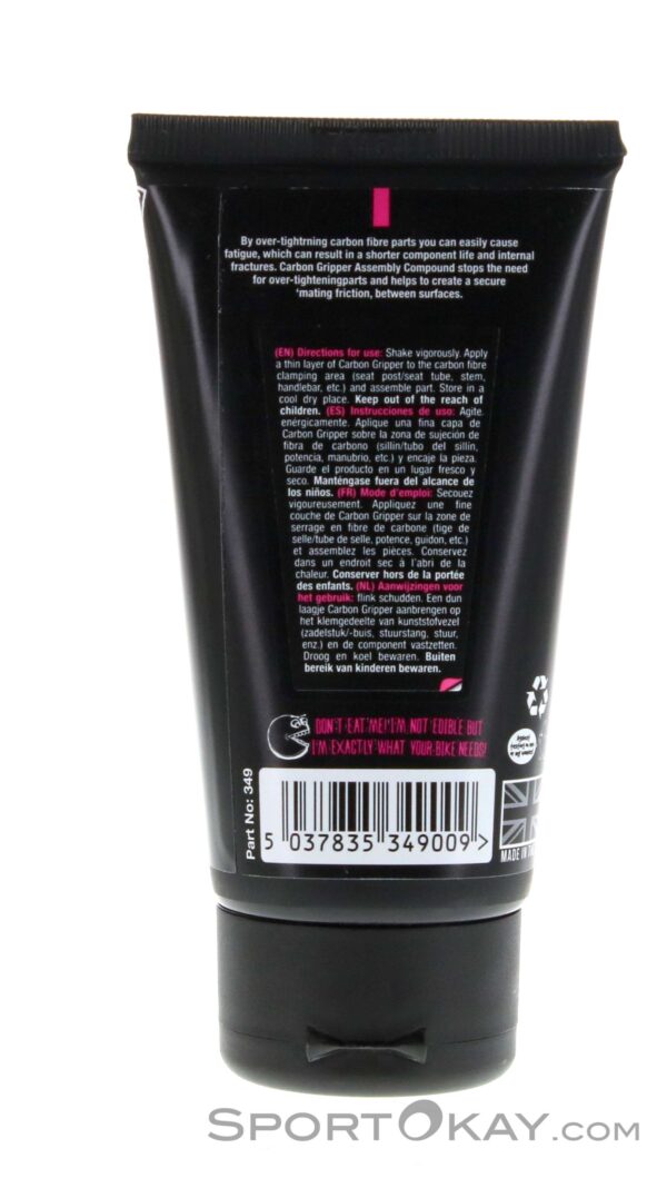 Graxa Pasta Antideslizante Atrito Muc-Off Carbon Gripper (75g) - Imagem 2