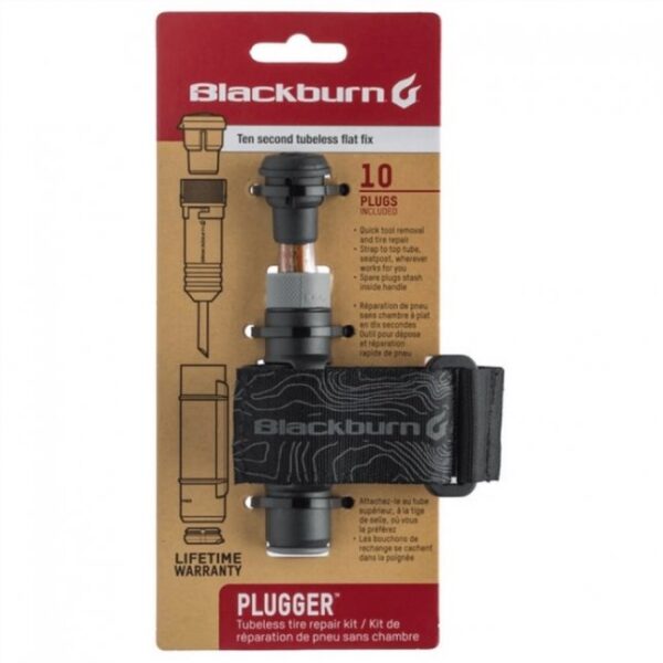 Kit Reparo Tubeless Blackburn Preto (Único)