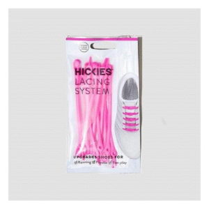 Cadarço Elástico Hickies Rosa12Pças