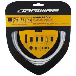 Road Pro Kit Jagwire Cable Kit/Branco - RCK 301