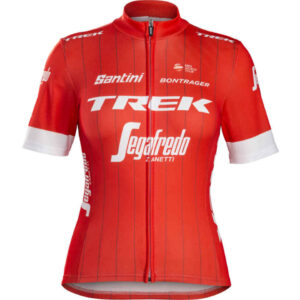 Camiseta Ciclismo Réplica Trek Feminina Bontrager Vermelha (PP)