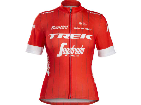 Camiseta Ciclismo Réplica Trek Feminina Bontrager Vermelha (PP)