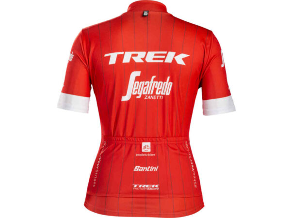 Camiseta Ciclismo Réplica Trek Feminina Bontrager Vermelha (PP) - Imagem 2