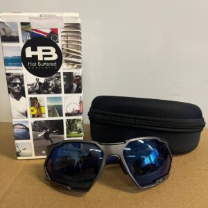 Rush HB Matte Graphite Blue Chrome