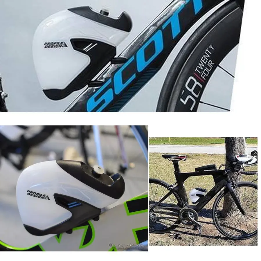 Caramanhola Aero RZ2 Profile Design Branco - Imagem 2