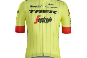 Camiseta De Ciclismo Réplica Da Equipe Trek Bontrager Amarelo (PP)