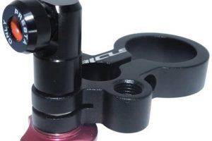 Airclub Seatpost Carreier Calypso Preto (Único)